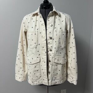 Madewell Daisy Denim Chore Jacket. XXS